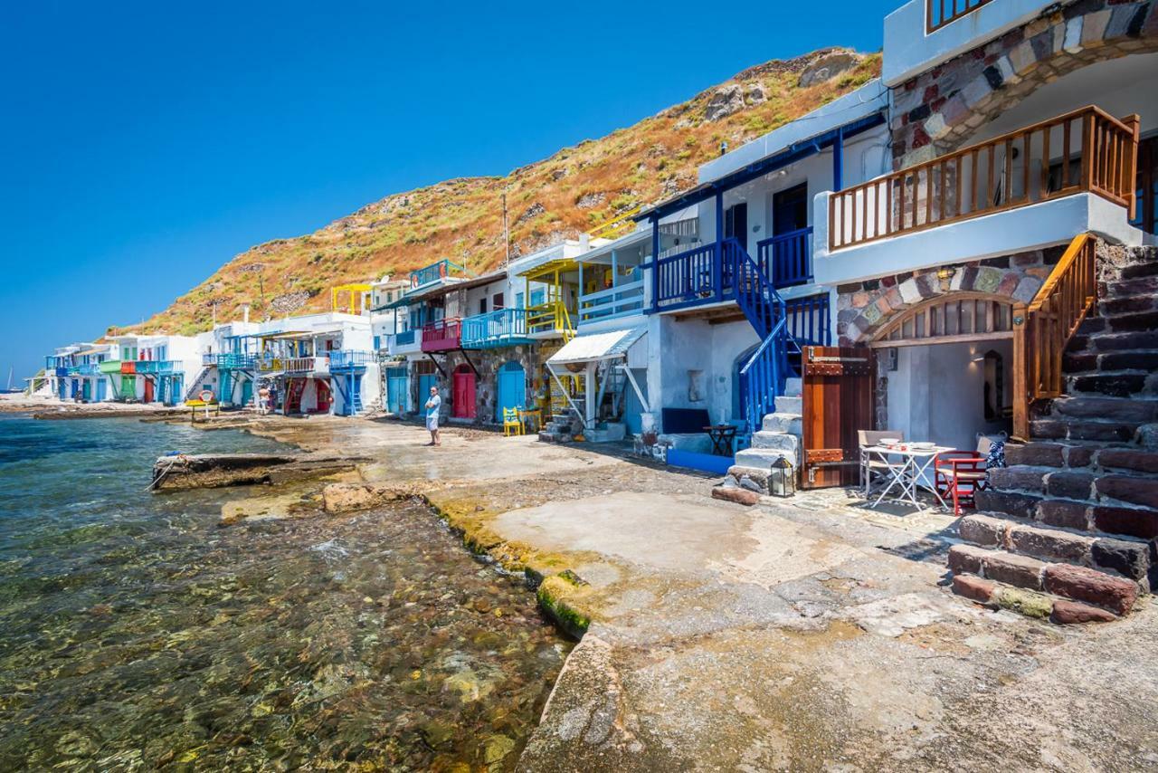 Willa Neosikos Amazing Beach House In Milos Island Klima  Zewnętrze zdjęcie
